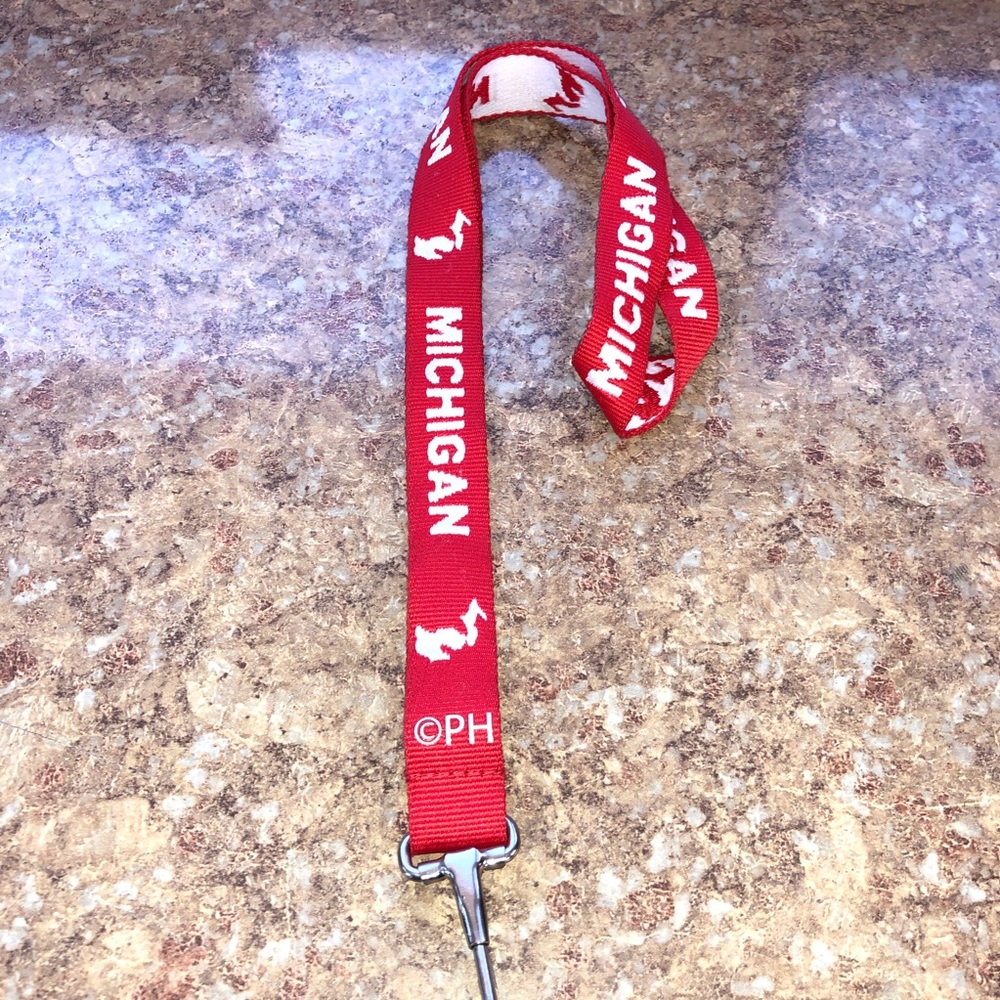 Reversible Michigan Lanyard